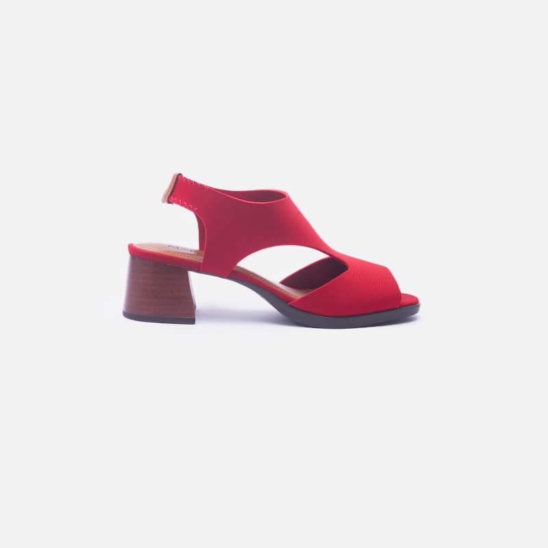 SANDALIA NEOPRENE VERMELHO