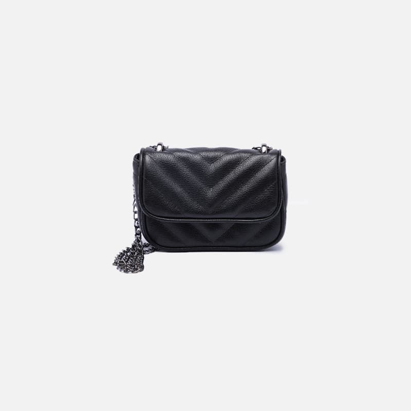 BOLSA MINI MATELASSE PRETO