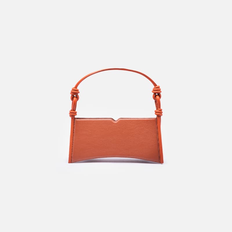 BOLSA BAGUETE ORO BOFILL LARANJA