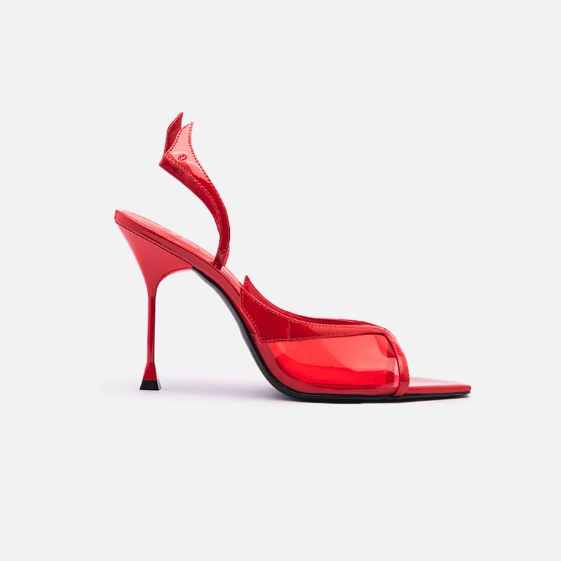 SANDALIA ZYA SLING VERMELHO
