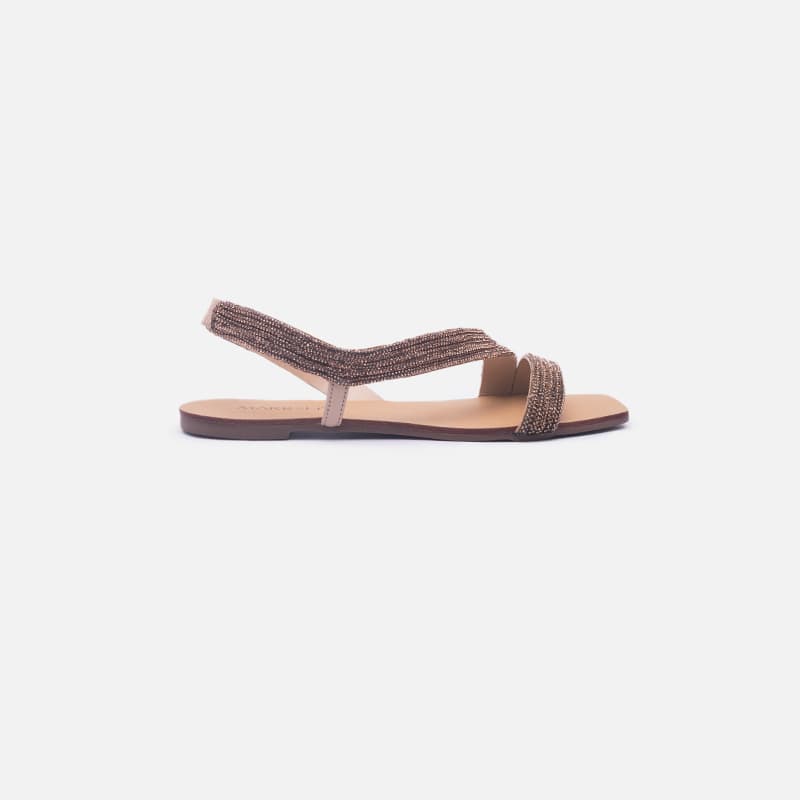 FLAT REBECA BRONZE