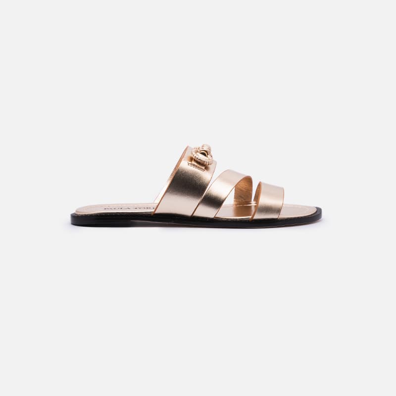 FLAT KIARA SATURNO DOURADO