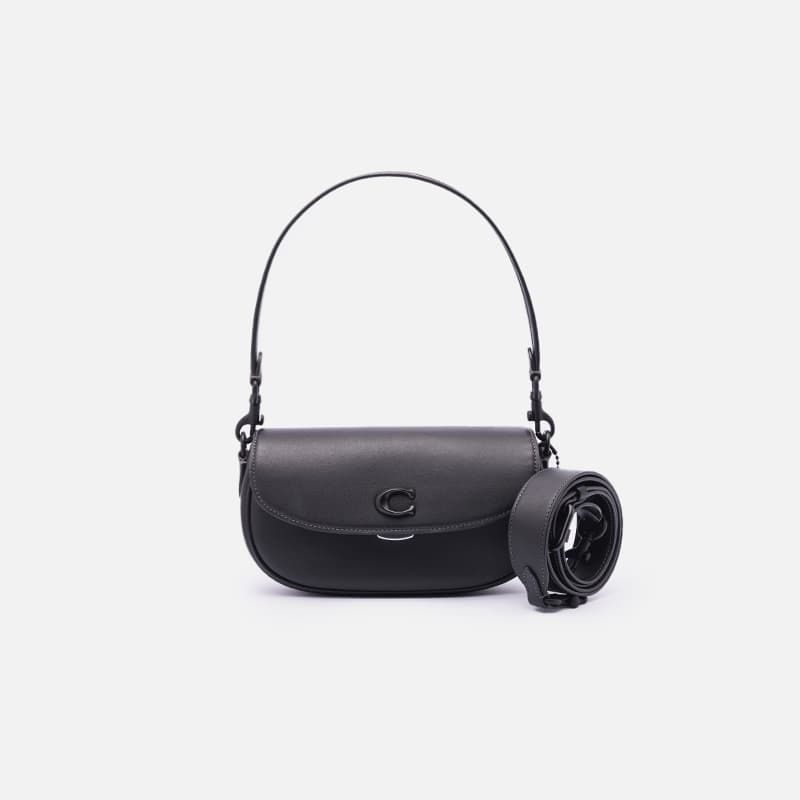 BOLSA EMMY SADDLE PRETO