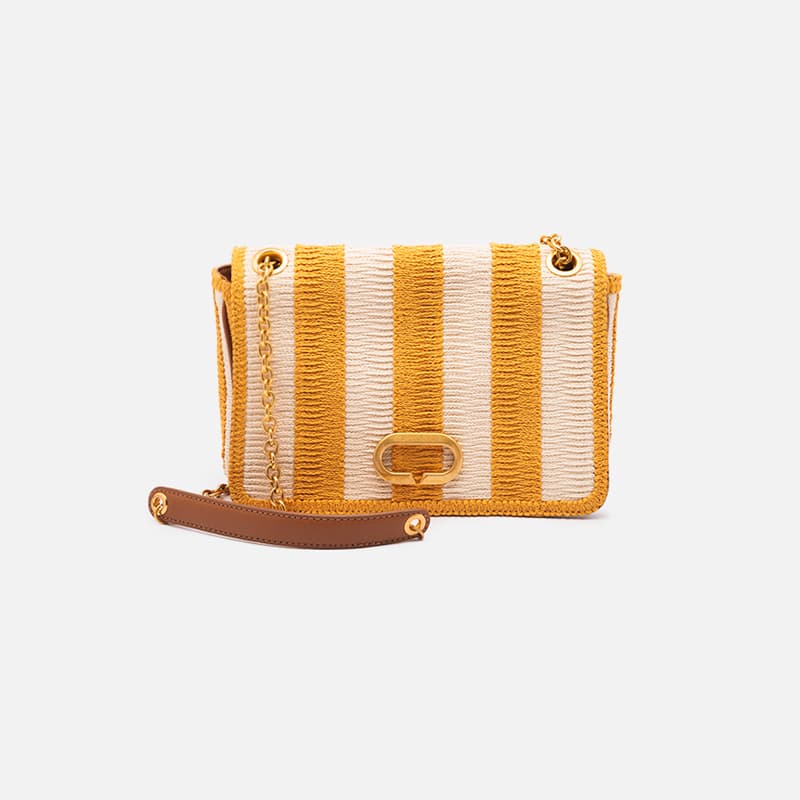 BOLSA SHOULDER MELINA AMARELO