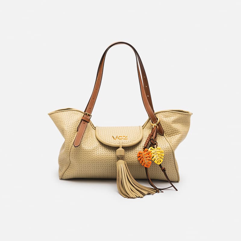 BOLSA THAIS BEGE