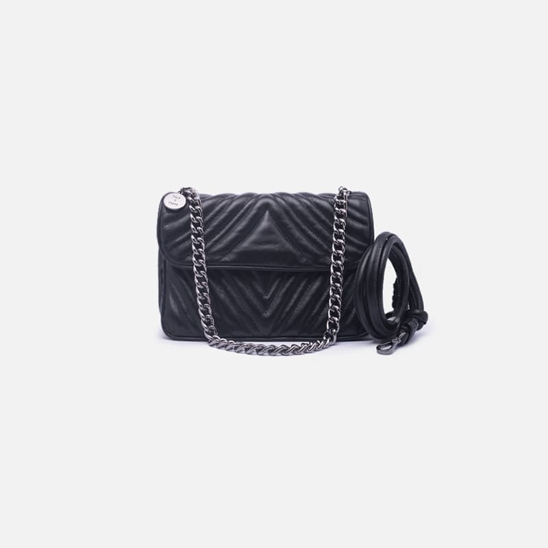 BOLSA LAIS EM COURO PRETO
