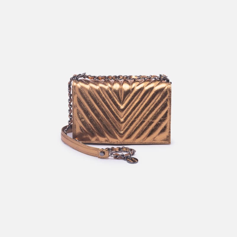 BOLSA TOKYO EM COURO OURO
