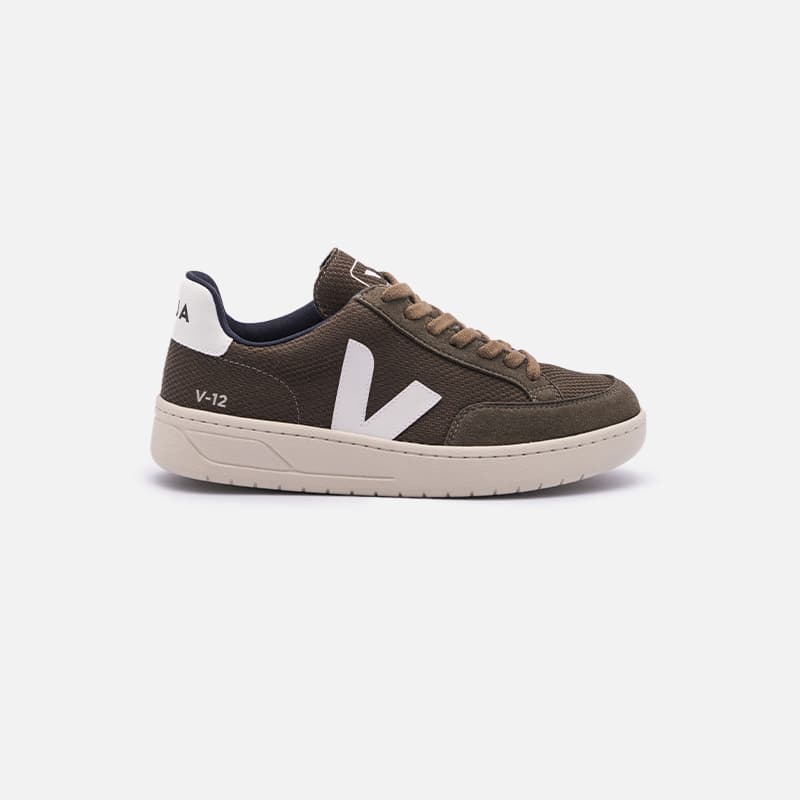 V-12 B-MESH OLIVE WHITE
