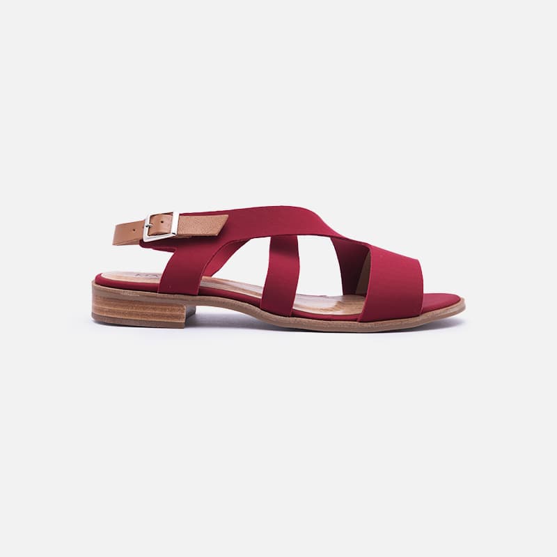 SANDALIA NEOPRENE MARSALA
