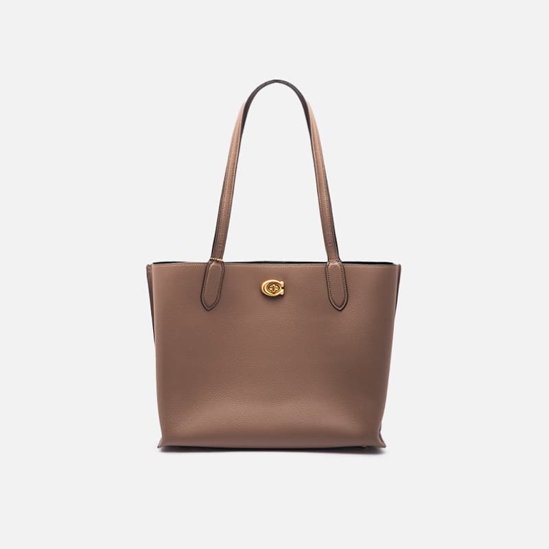 BOLSA WILLOW TOTE MARROM