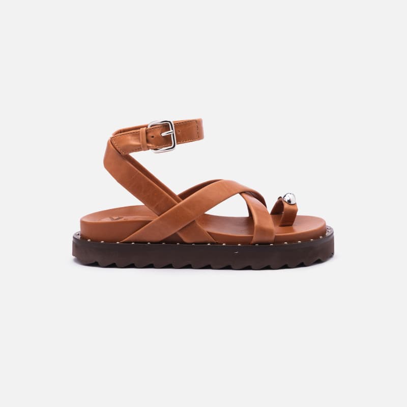 FLAT  TACHINHAS CARAMELO