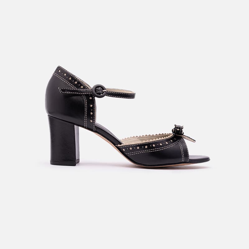 SANDALIA KIM 8015 PRETO