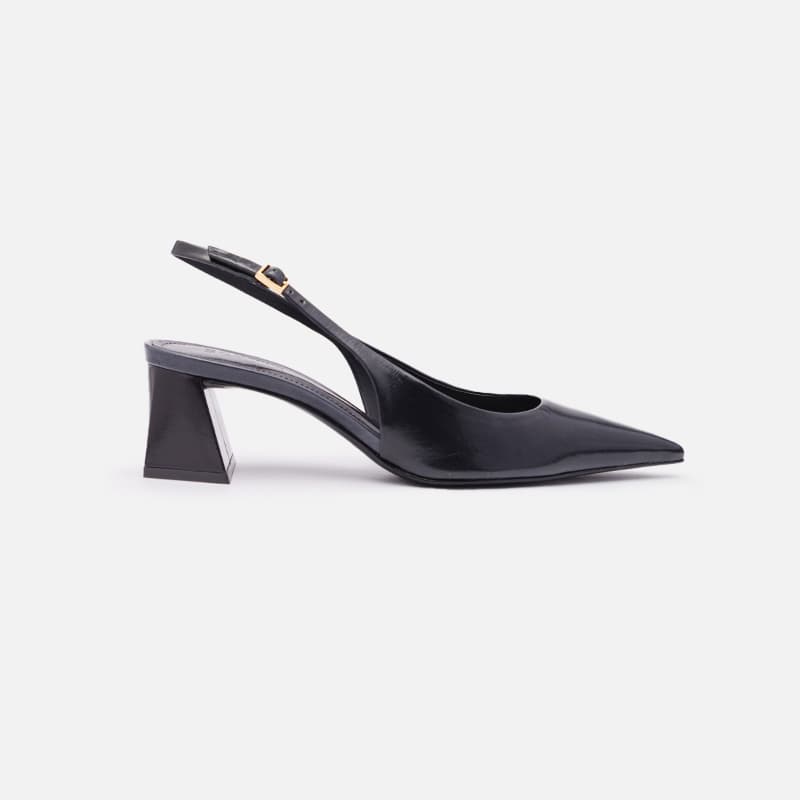 SLINGBACK RHONDA MID PRETO