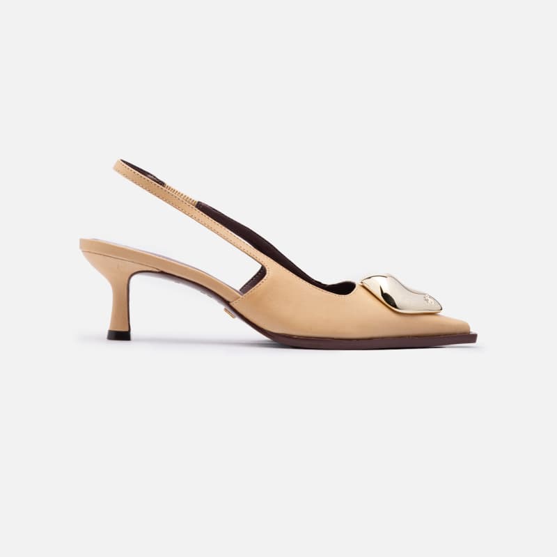 SLINGBACK  JAPAO BEGE