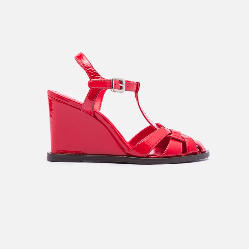 SANDALIA SERAFINA VERMELHO