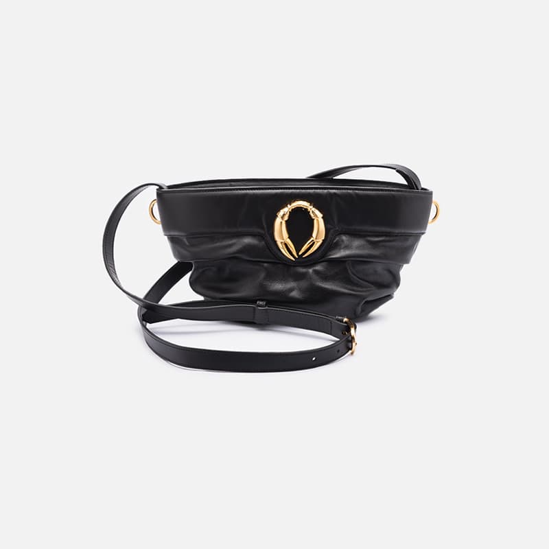 BOLSA CRAB CLAWS SHOULDER BAG PRETO PRETO
