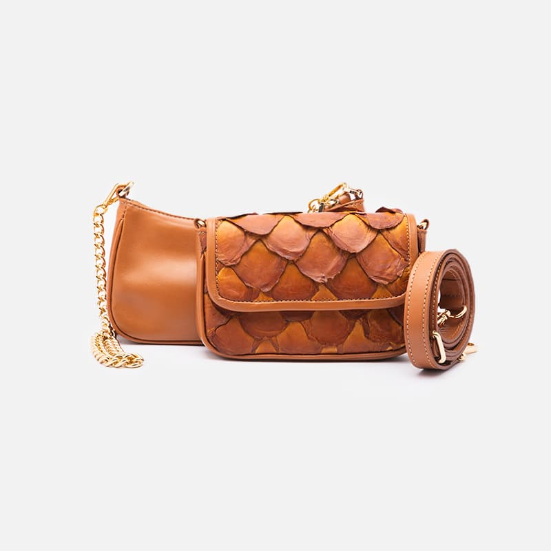 BOLSA ALICE CARAMELO