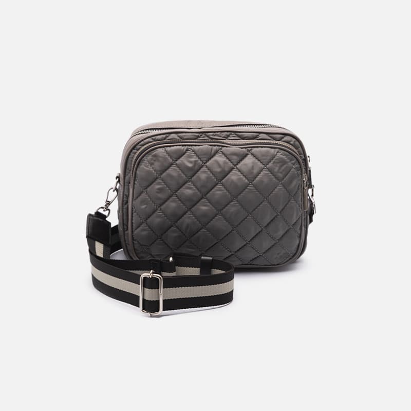 BOLSA JERSEY CINZA