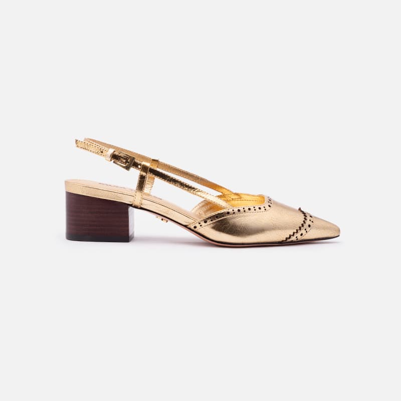 SCARPIN GIU OURO