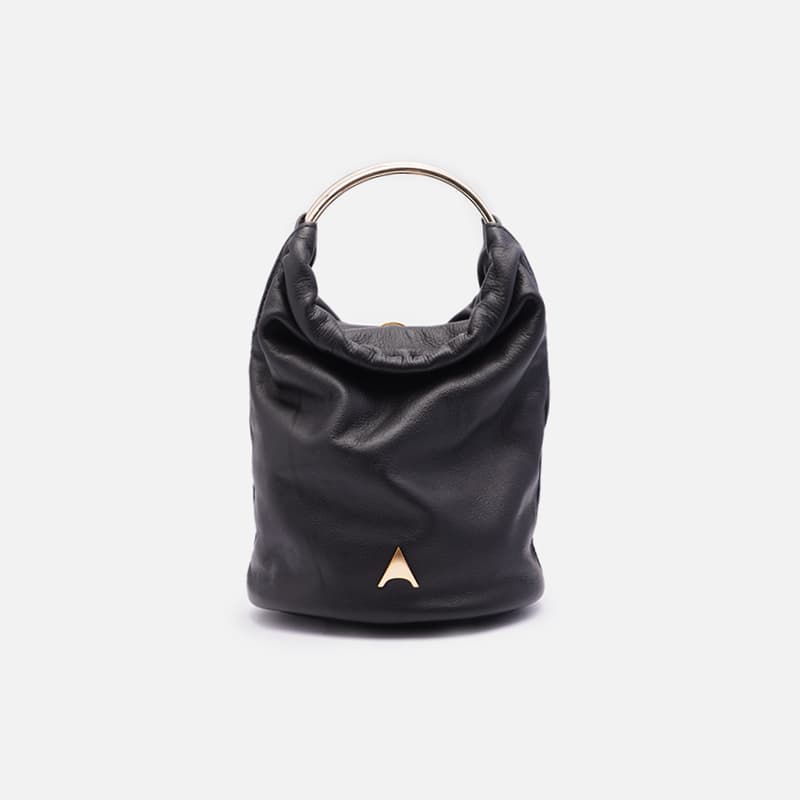BOLSA BUCKET GLAM PRETO