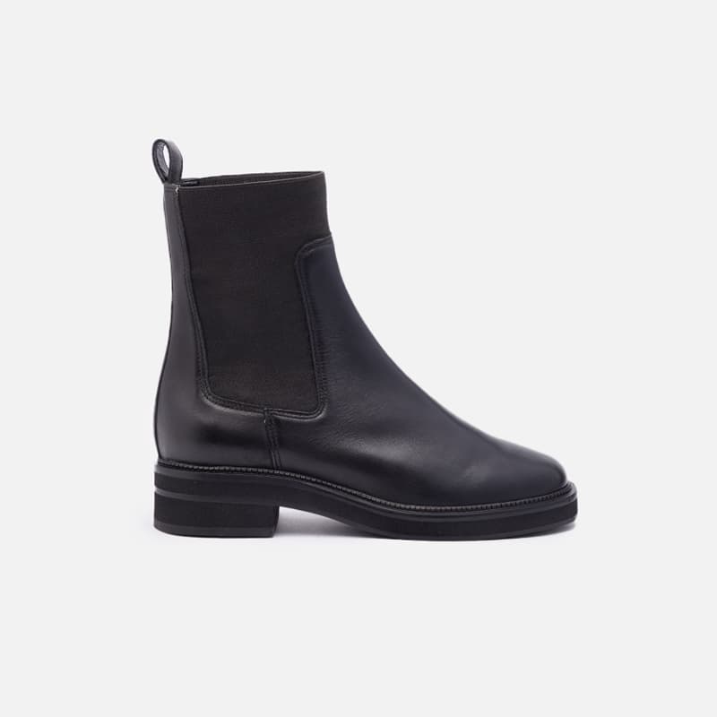 BOTA CHELSEA BASIC SALTO BLOCO PRETO