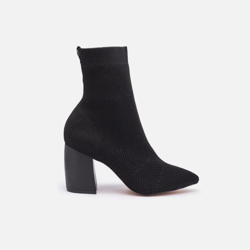 BOTA KNIT PRETO