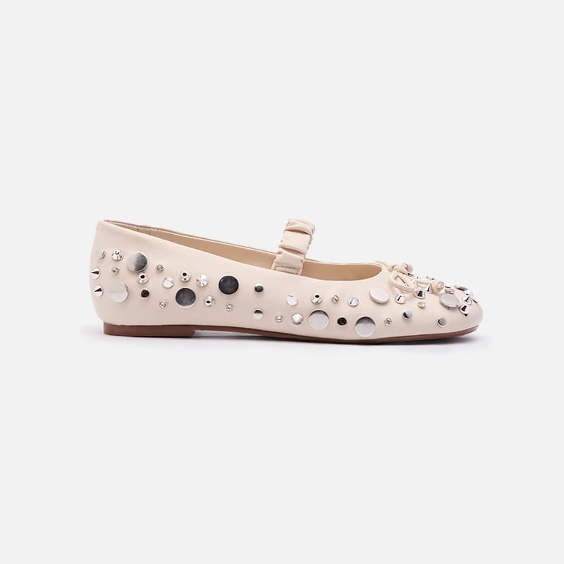 SAPATILHA BONECA MAXI STUDS OFF WHITE