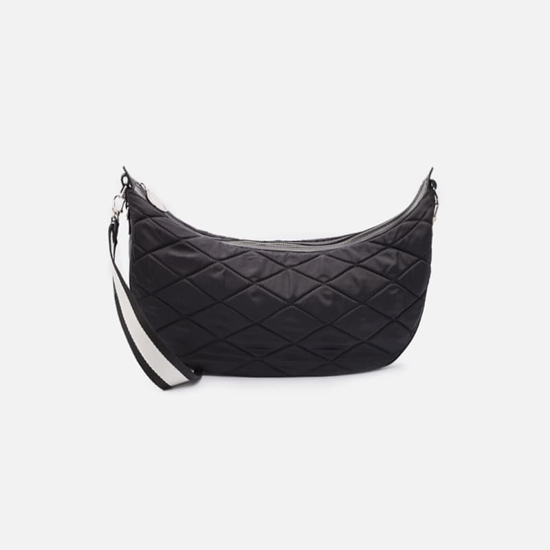 BOLSA NYLON PRETO E BRANCO