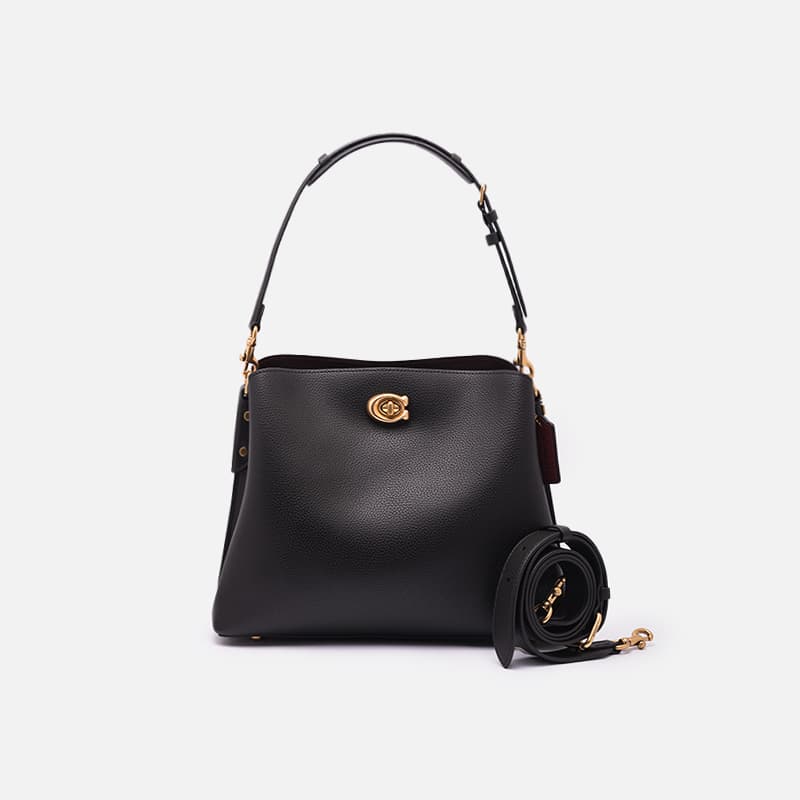 BOLSA WILLOW SHOULDER BAG PRETO