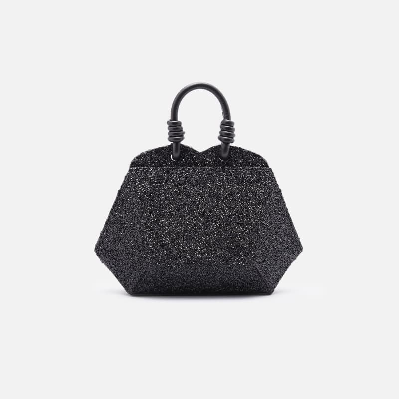 BOLSA BABY DIAMANTE SHINY PRETO