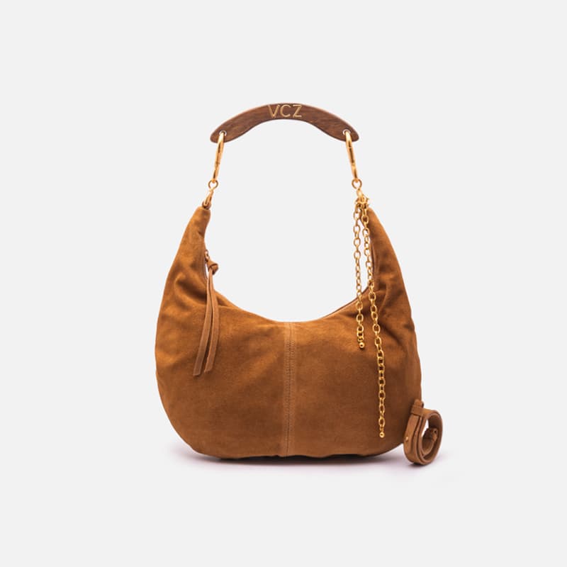 BOLSA HOBO MOONLIGHT CARAMELO