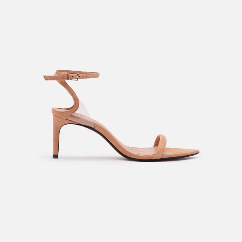 SANDÁLIA SKYE LEAF MID BEGE