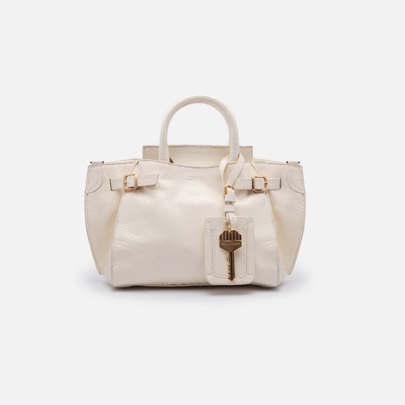 BOLSA MINI TOTE OFF WHITE