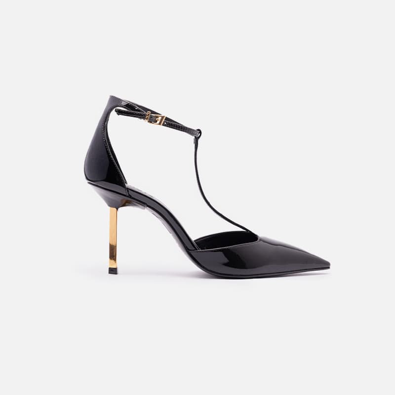 SCARPIN PUMP VERNIZ PRETO