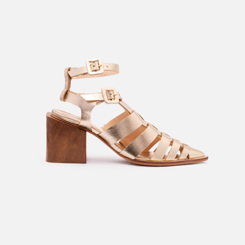 SAPATO TRAMA CHAMPAGNE