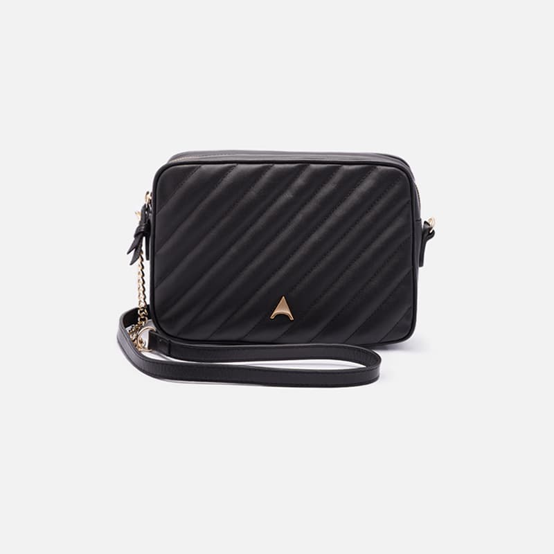 BOLSA EM COURO PRETO