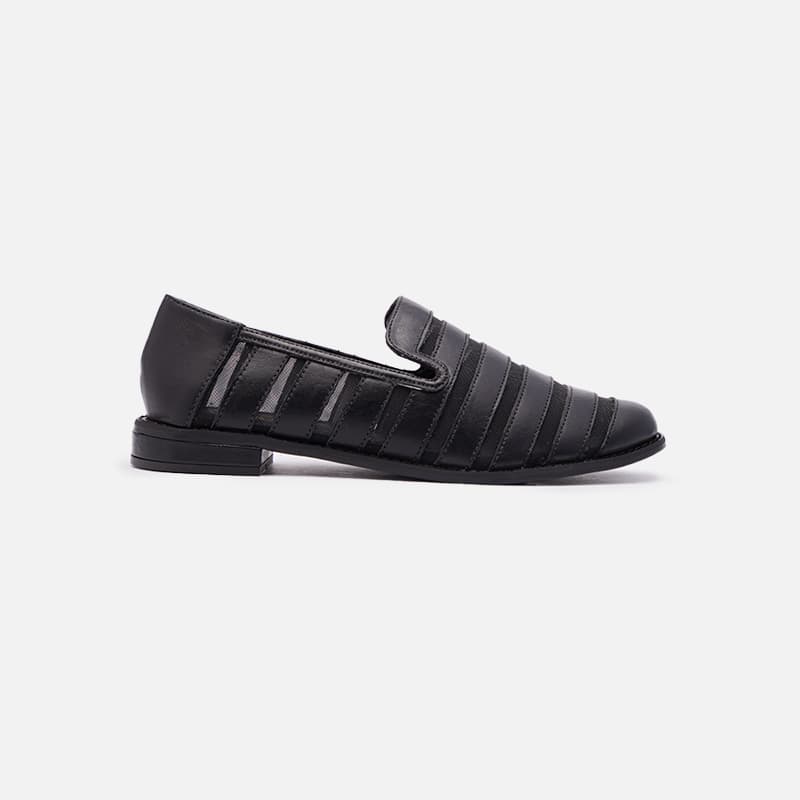 MOCASSIM COM TELA PRETO