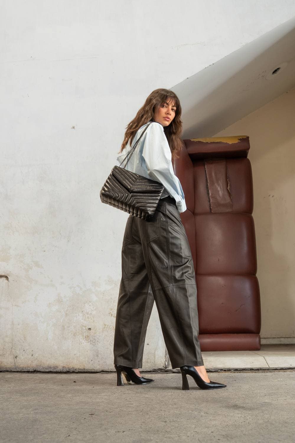 Editorial MARREH — acessórios em couro